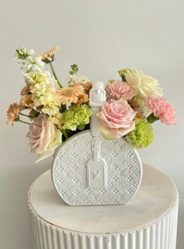 LV Bag vase Mix Flowers