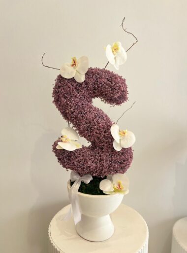 Gypso Letter Vase